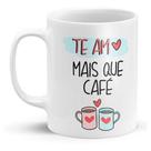Caneca+embalagem Presente Te Amo Mais Que Café
