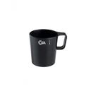 Caneca Empilhável Casual 12 X 8,3 X 11,5 Cm 250 Ml Preto Coza