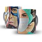 Caneca Enfermagem Heroína Super Enfermeira