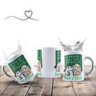 Caneca Engraçada A Prova Vai Ser Em Dupla Você E Deus Com Caixa De Presente