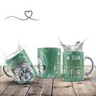 Caneca Engraçada Professores A Sua Dedicação Faz O Meu Futuro Melhor Com Caixa De Presente