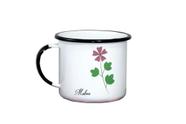 Caneca Esmaltada 380ml Bothanical Malva Simas