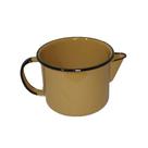 Caneca Esmaltada C/bico 1 Litro - Marrom