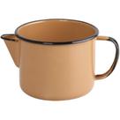 Caneca Esmaltada com Bico - nº 12 - Marrom - 1000 ml EWEL