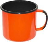 Caneca esmaltada Nº6 Ewel - Laranja