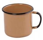 Caneca esmaltada Nº8 Ewel - Marrom