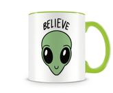 Caneca ET Believe Verde Caneca ET Believe Verde