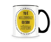 Caneca eu sou xófem preta
