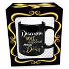 Caneca Evangélica Preta Sortida 320mL Caneca Evangélica Preta Sortida 320mL