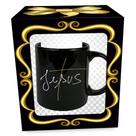 Caneca Evangélica Preta Sortida 320mL Caneca Evangélica Preta Sortida 320mL
