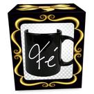 Caneca Evangélica Preta Sortida 320mL
