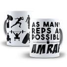 Caneca exercício funcional Porcelana Personalizada Esporte Modelo 2