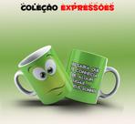Caneca expressões faciais desenho 06 Caneca expressões faciais desenho 06