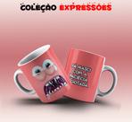 Caneca expressões faciais desenho 07
