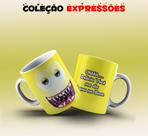 Caneca expressões faciais desenho 16 Caneca expressões faciais desenho 16