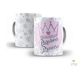 Caneca Feliz aniversário, Parabéns princesa