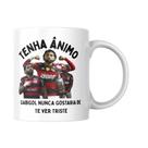Caneca Flamengo Gabigol Tenha Ânimo Motivacional Presente Fã