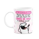 Caneca Flork Amigos - Ter amigos é ótimo Caneca Flork Amigos - Ter amigos é ótimo