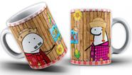 Caneca Flork arraiá festa junina/julina