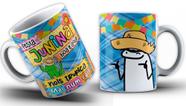 Caneca Flork arraiá festa junina/julina