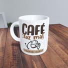 Caneca Flork Café Faz Mal quando Acaba