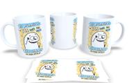 Caneca Flork com Frases Icônicas Presente Criativo