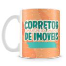 Caneca Flork Corretor de Imóveis - Personalizada e Divertida