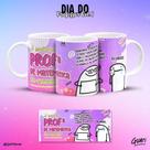 Caneca flork dia dos professores professora de matemática