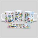 Caneca Flork Entrevista qual é a palavra preferida Pix