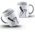 Caneca Flork Frases Meme Gosto Resolver As Coisas Com Calma