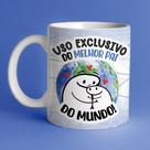 Caneca Flork Frases Uso Esclusivo Do Melhor Pai Do Mundo