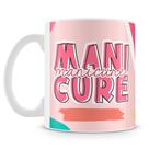 Caneca Flork Manicure Personalizada - Linha Profissões - 325ml
