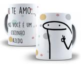 Caneca Flork Meme Frases Te Amo Cuzinho Azedo Palavrão Love