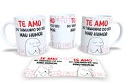 Caneca Flork Namorados Presente Criativo e Engraçado