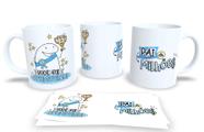 Caneca Flork Pai Herói Presente Perfeito para o Dia dos Pais P29