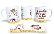 Caneca Flork para Vovó e Vovô Dia dos Avós com Estilo