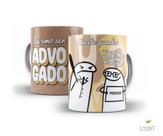 Caneca Flork profissões - advogado