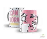 Caneca Flork profissões - cantora