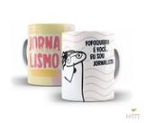 Caneca Flork profissões - jornalismo