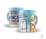 Caneca Flork profissões - segurança do trabalho