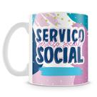 Caneca Flork Profissões Serviço Social - 325ml