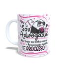 Caneca Flork Profissões - Sou advogada