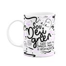 Caneca Flork Profissões - Sou Designer - Branca