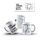 Caneca Flork Vai Tomar Café 325ml + Caixinha