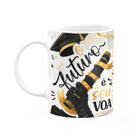 Caneca Formatura G-Black - O futuro é seu, voa!