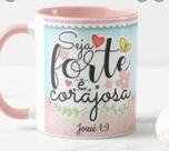 Caneca forte e corajoso