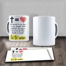 Caneca Frase Motivacional Religiosa Deus Provou O Seu Amor Na Cruz Jesus Cristo MD2 - MEGA OFERTA!