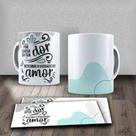 Caneca Frase Motivacional Religiosa Por Causa Da Tua Dor Descobrir O Amor Jesus - MEGA OFERTA!