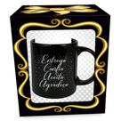 Caneca Frases Preta Sortida 320mL