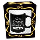 Caneca Frases Preta Sortida 320mL